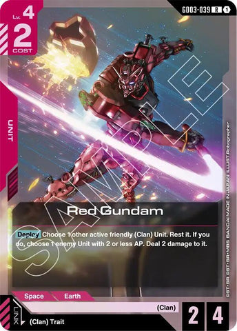 Red Gundam - Steel Requiem (GD03)