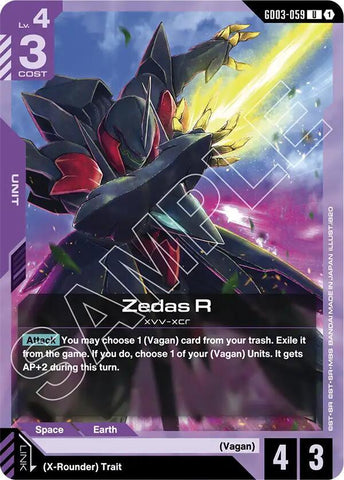 Zedas R - Steel Requiem (GD03)