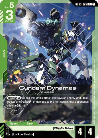 Gundam Dynames - Steel Requiem (GD03)