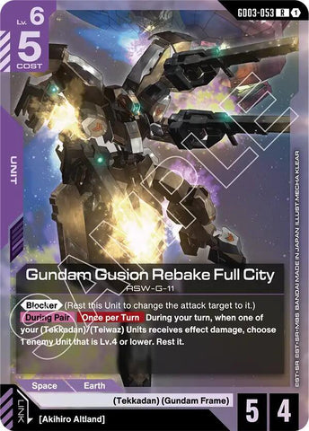 Gundam Gusion Rebake Full City - Steel Requiem (GD03)