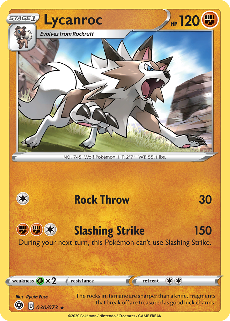 Lycanroc (030/073) [Sword & Shield: Champion's Path]