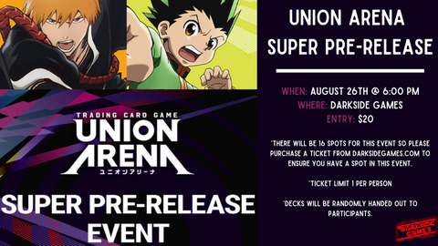 Super Pre-Release Union Arena ticket