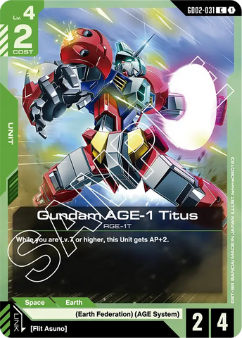 Gundam AGE-1 Titus (GD02)