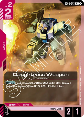 Daughtress Weapon (GD02)