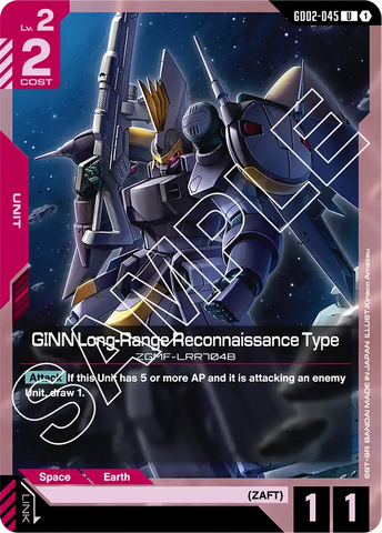 GINN Long-Range Reconnaissance Type (GD02)