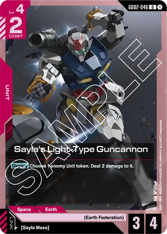 Sayla's Light-Type Guncannon (GD02)