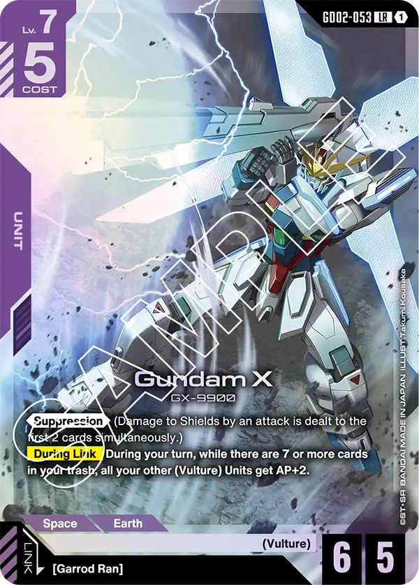 Gundam X (053) LR (GD02)