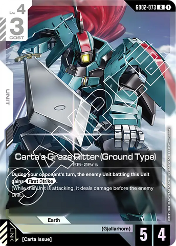 Carta's Graze Ritter (Ground Type) (GD02)