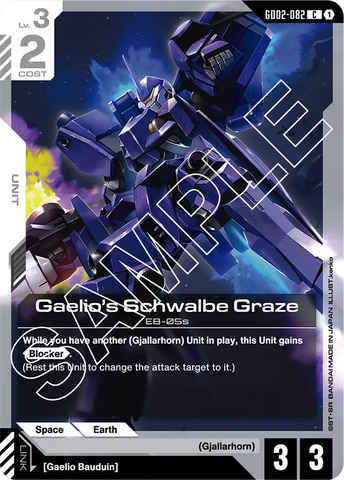 Gaelio's Schwalbe Graze (GD02)