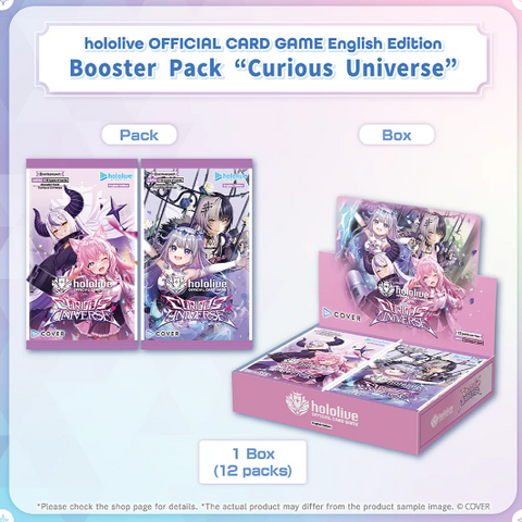 Hololive: Curious Universe Booster Box (English) [In Store Pickup Only]
