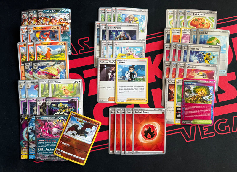 Premade Standard Deck: Charizard ex (Budew Counter)