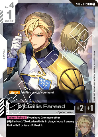 McGillis Fareed (C) (ST05)