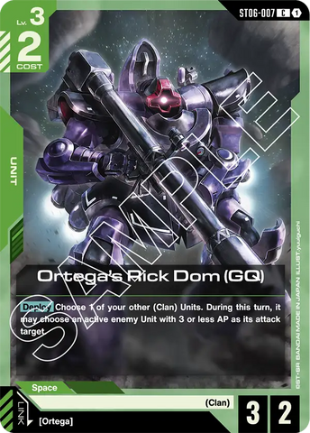 Ortega's Rick Dom (GQ) (ST06)