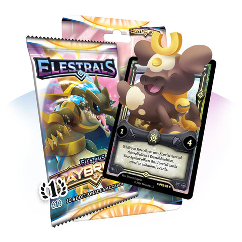 Elestrals Daybreak Blister Pack with Stellar Solbelle
