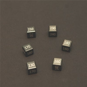TCE Aluminum Numeric Dice