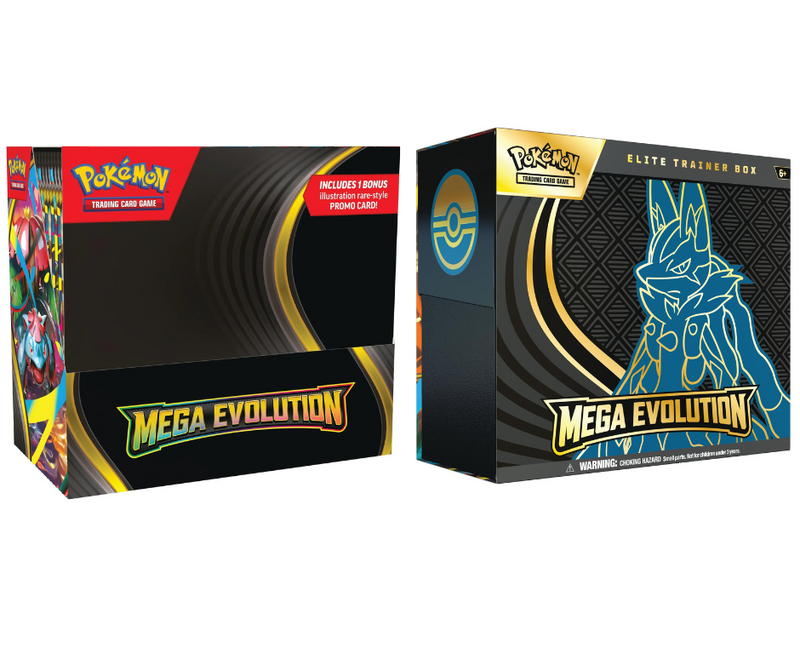 Mega Evolution Box Combo - Booster Box & Elite Trainer Box (Lucario) [Limit 1]