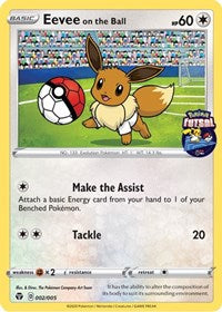 Eevee on the Ball (002/005) [Miscellaneous Cards]