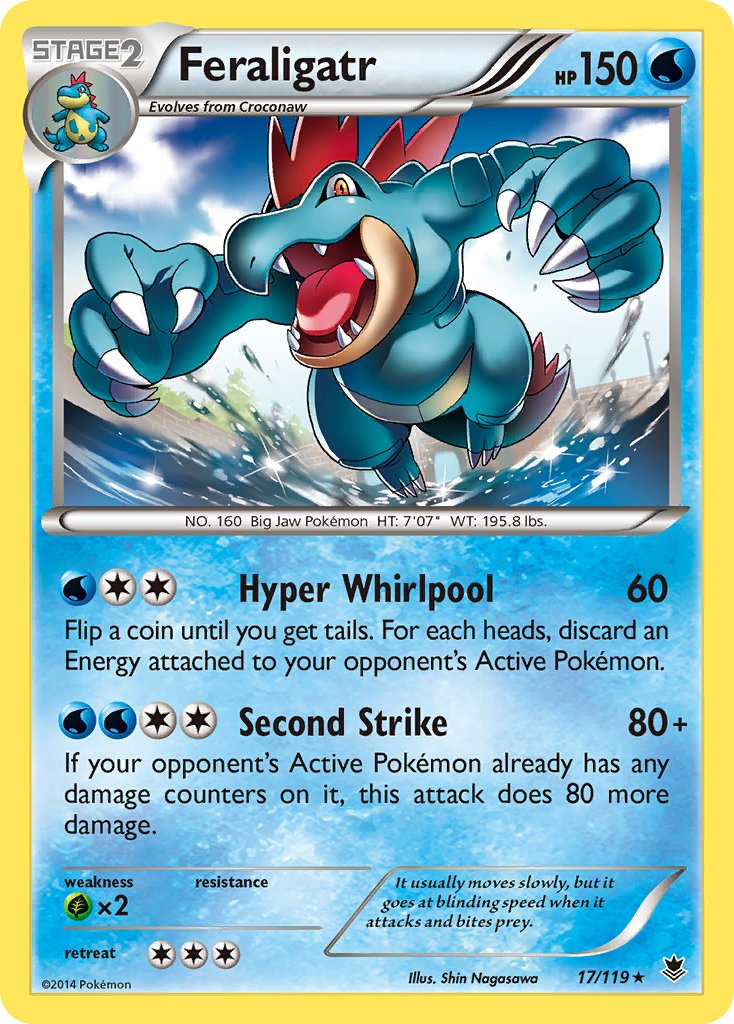 Feraligatr (17/119) [Alternate Art Promos]