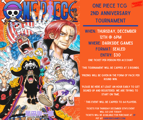 2nd Anniversary Tournament ticket