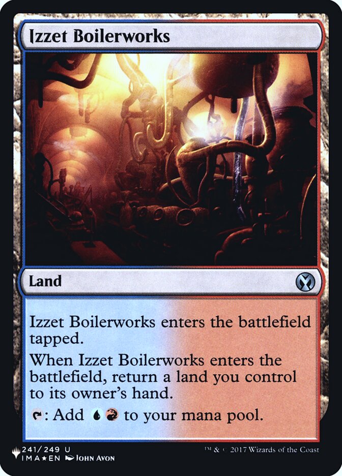 Izzet Boilerworks [Secret Lair: Heads I Win, Tails You Lose]