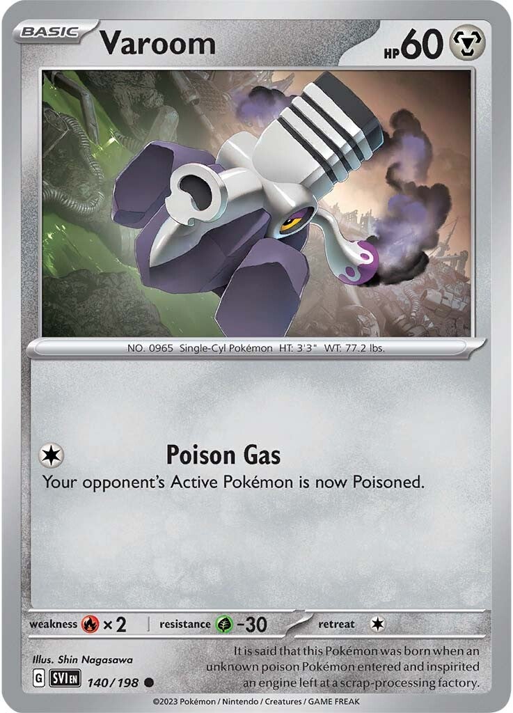 Varoom (140/198) [Scarlet & Violet: Base Set]