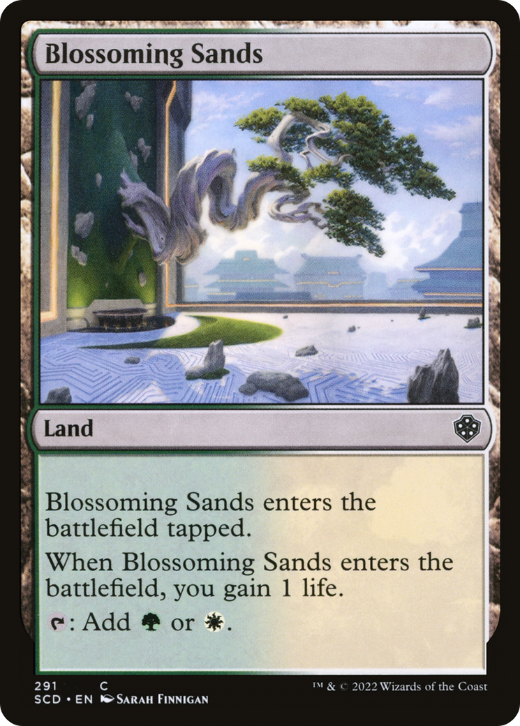 Blossoming Sands [Starter Commander Decks]