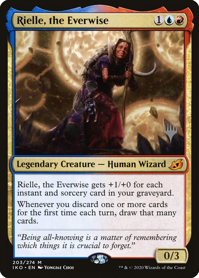 Rielle, the Everwise (Promo Pack) [Ikoria: Lair of Behemoths Promos]