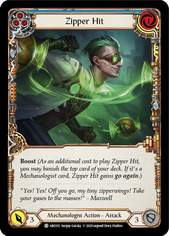 Zipper Hit (Blue) [ARC031] Unlimited Normal