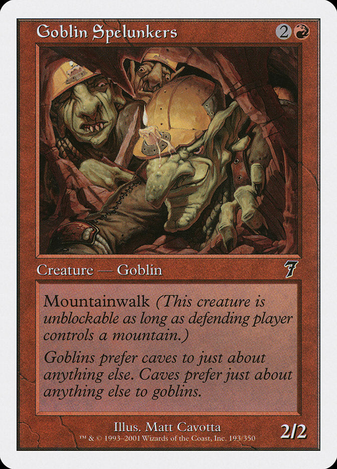 Goblin Spelunkers [Seventh Edition]