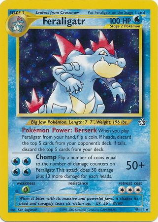 Feraligatr (4/111) [Neo Genesis Unlimited]