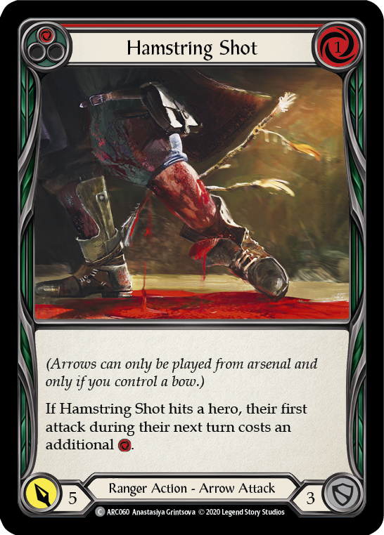 Hamstring Shot (Red) [ARC060] Unlimited Rainbow Foil