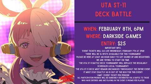 Uta ST-11 Deck Battle ticket