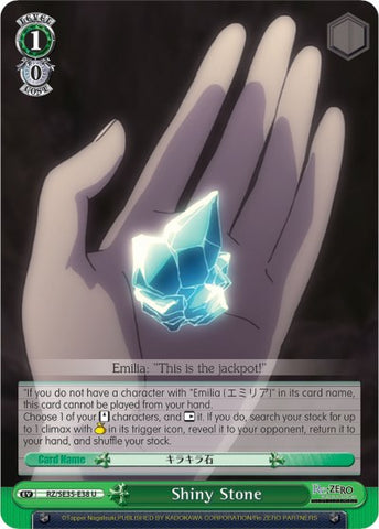Shiny Stone (RZ/SE35-E38 U) (Parallel Foil) [Re:ZERO: The Frozen Bond]