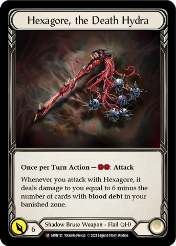 Hexagore, the Death Hydra [U-MON121] Unlimited Normal