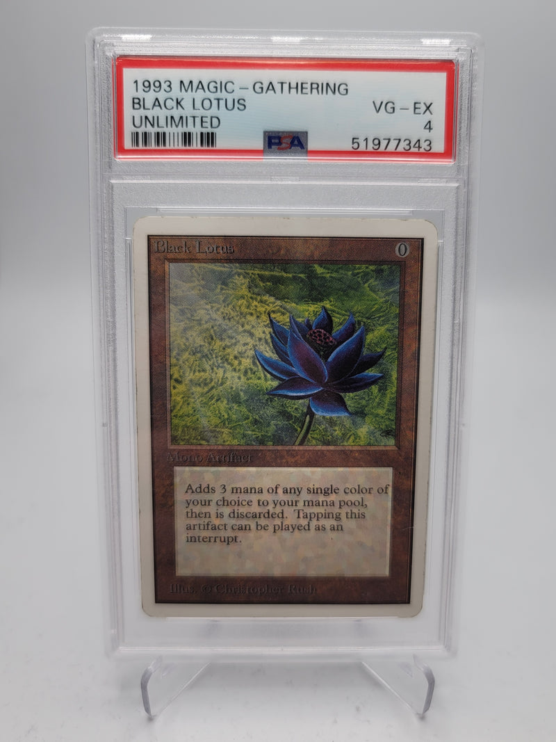 Black Lotus Unlimited Graded PSA 4