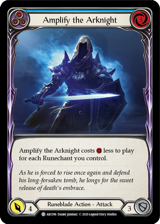 Amplify the Arknight (Blue) [ARC096] Unlimited Normal