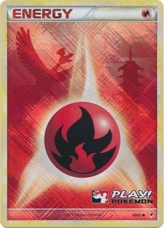 Fire Energy (89/95) (Play Pokemon Promo) [HeartGold & SoulSilver: Call of Legends]