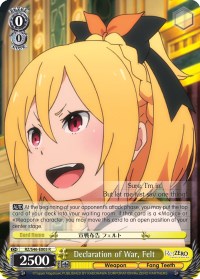 Declaration of War, Felt (RZ/S46-E005 R) [Re:ZERO]