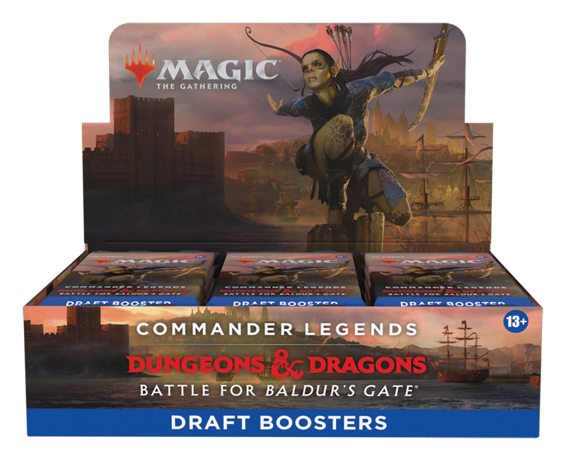 Commander Legends: Battle for Baldur's Gate - Draft Booster Display