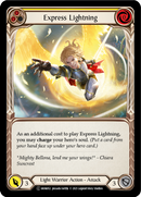 Express Lightning (Yellow) (Rainbow Foil) [U-MON052-RF] Unlimited Rainbow Foil
