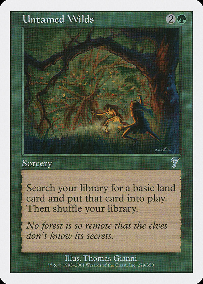 Untamed Wilds [Seventh Edition]