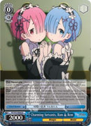 Charming Servants, Ram & Rem (RZ/S55-E066 R) [Re:ZERO Vol.2]