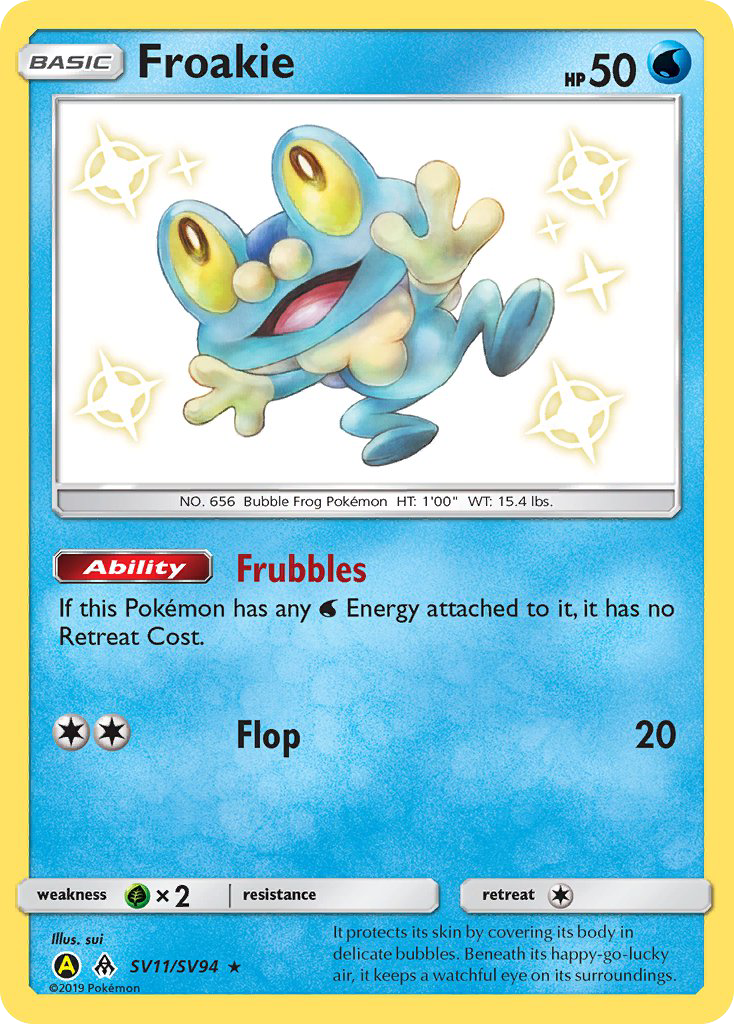 Froakie (SV11/SV94) [Sun & Moon: Hidden Fates - Shiny Vault]