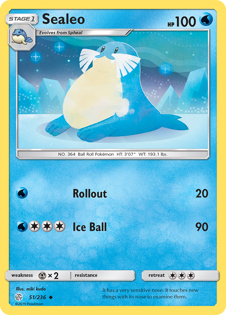 Sealeo (51/236) [Sun & Moon: Cosmic Eclipse]