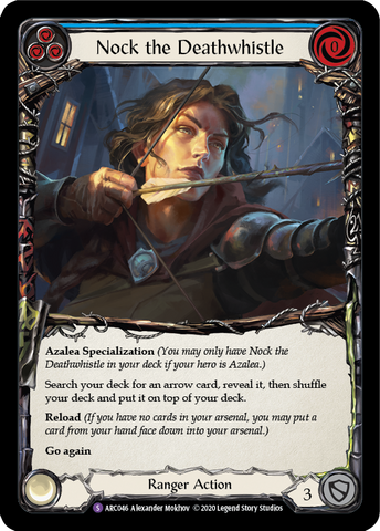Nock the Deathwhistle [ARC046] Unlimited Rainbow Foil