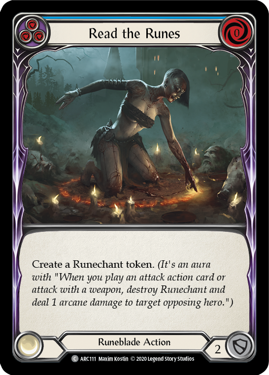 Read the Runes (Blue) [ARC111] Unlimited Normal