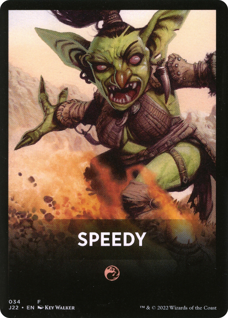 Speedy Theme Card [Jumpstart 2022 Front Cards]