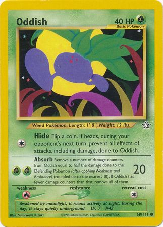 Oddish (68/111) [Neo Genesis Unlimited]