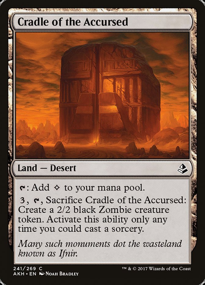 Cradle of the Accursed [Amonkhet]