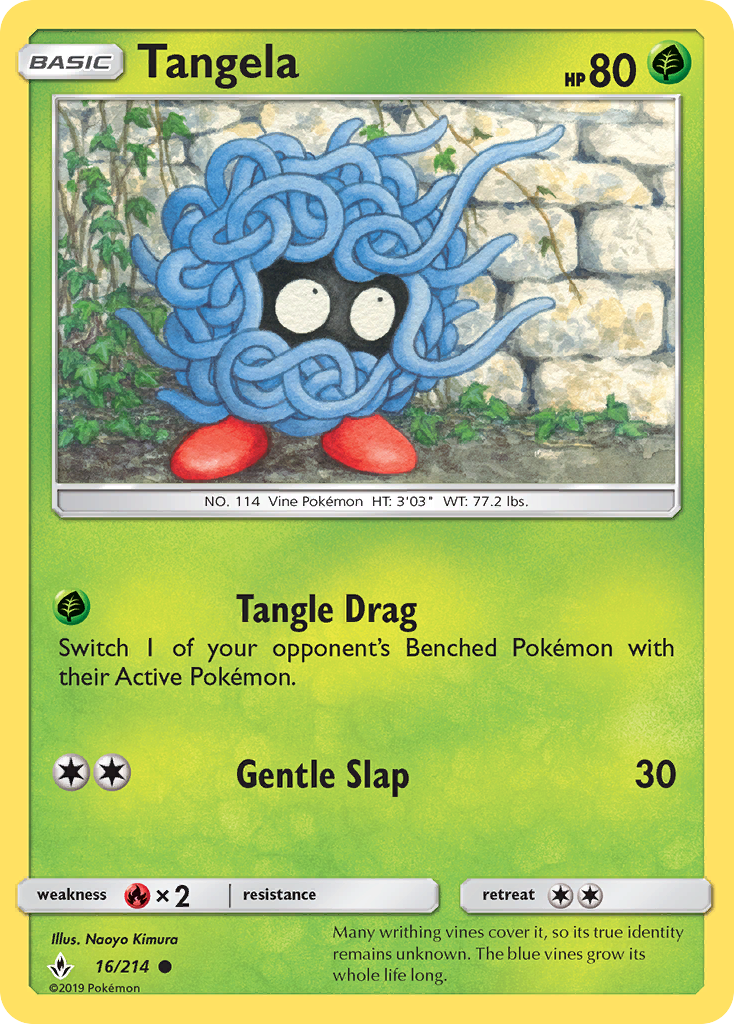 Tangela (16/214) [Sun & Moon: Unbroken Bonds]